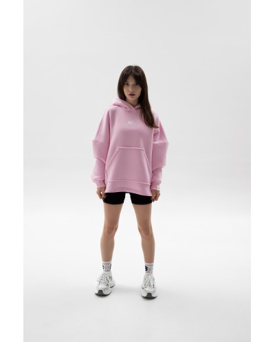 Худи, размер ONE SIZE, цвет нежно розовый